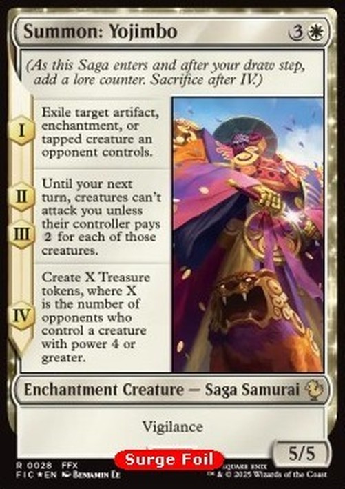 Magic: The Gathering Summon: Yojimbo