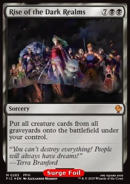 Magic: The Gathering Rise of the Dark Realms