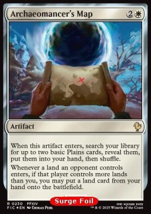 Magic: The Gathering Archaeomancer's Map