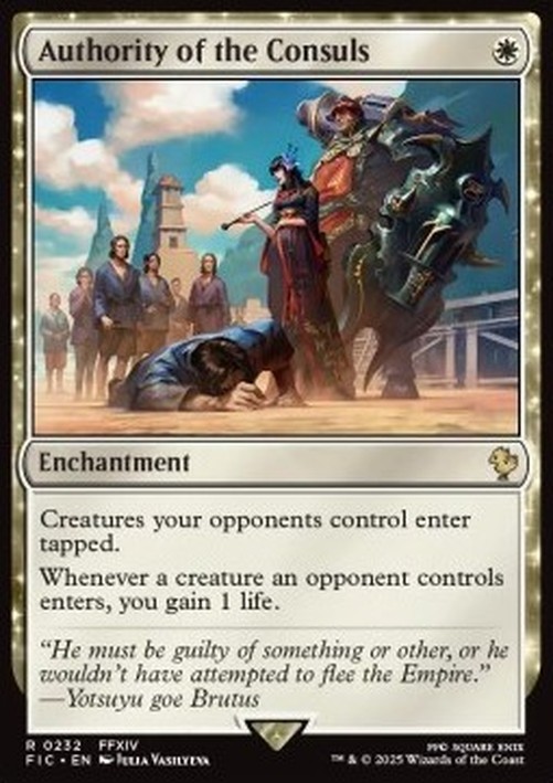 Magic: The Gathering Authority of the Consuls