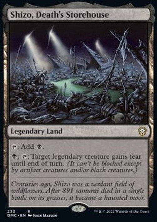 Magic: The Gathering Shizo, Death's Storehouse