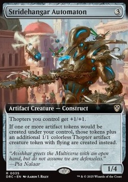 Magic: The Gathering Stridehangar Automaton
