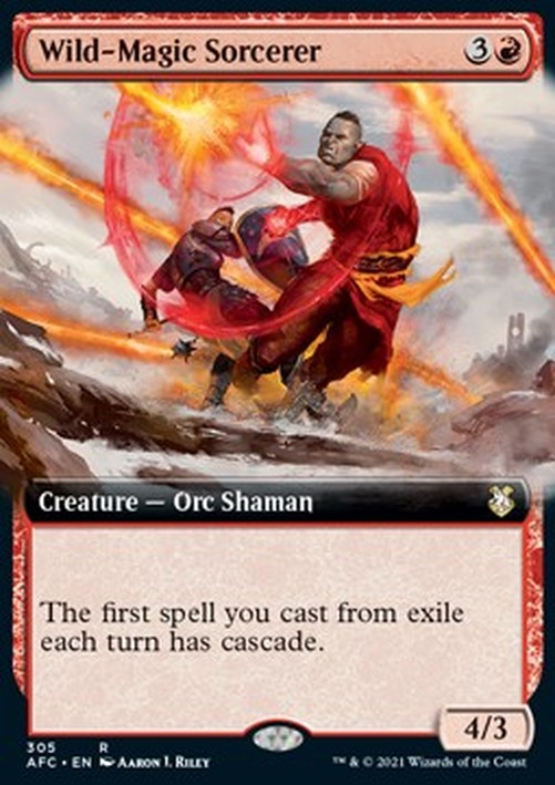 Magic: The Gathering Wild-Magic Sorcerer