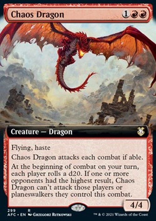 Magic: The Gathering Chaos Dragon
