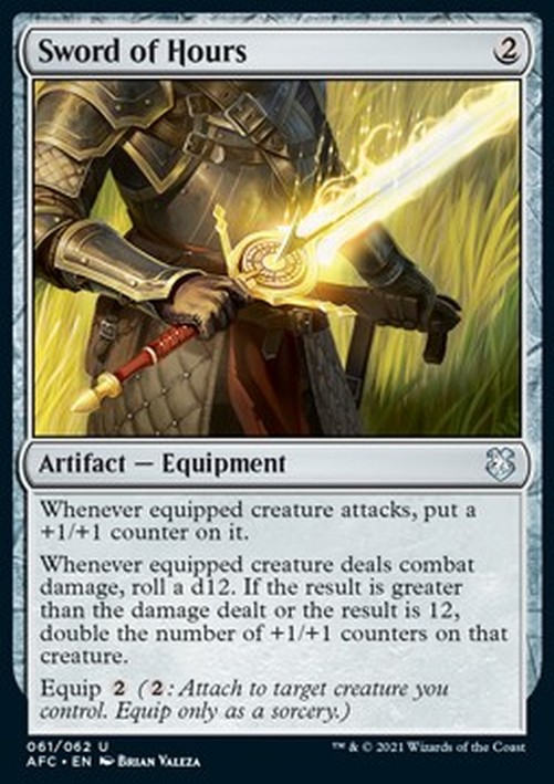 Magic: The Gathering Sword of Hours