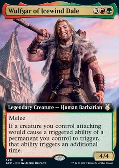 Magic: The Gathering Wulfgar of Icewind Dale