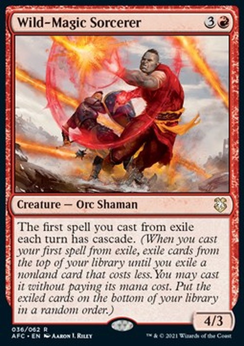 Magic: The Gathering Wild-Magic Sorcerer