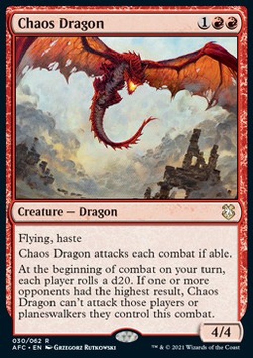Magic: The Gathering Chaos Dragon