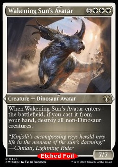 Magic: The Gathering Wakening Sun's Avatar