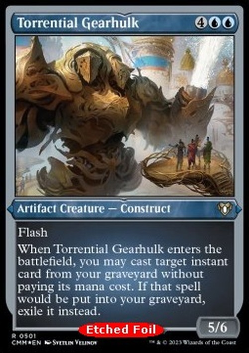 Magic: The Gathering Torrential Gearhulk