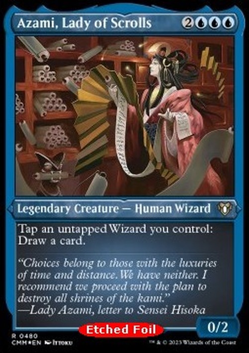 Magic: The Gathering Azami, Lady of Scrolls