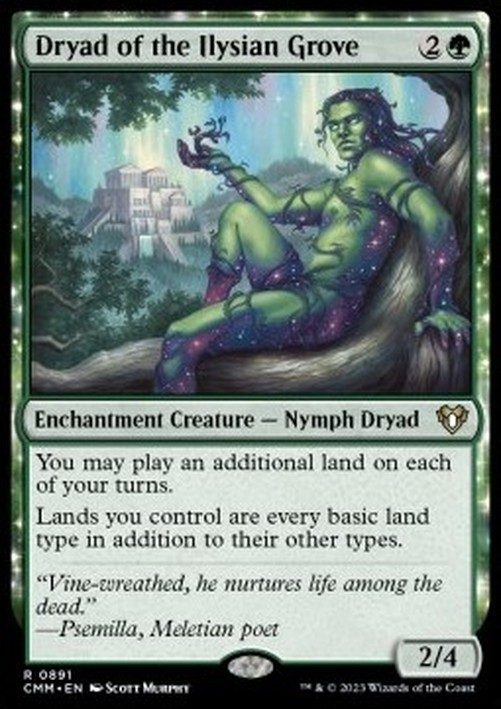 Magic: The Gathering Dryad of the Ilysian Grove