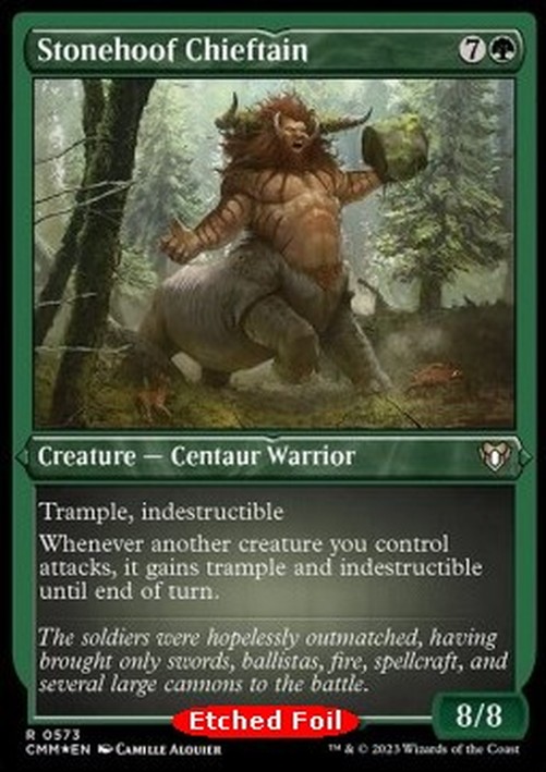 Magic: The Gathering Stonehoof Chieftain