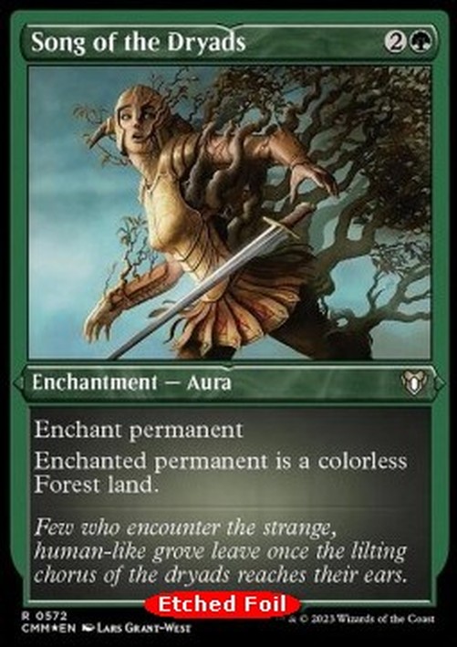 Magic: The Gathering Song of the Dryads