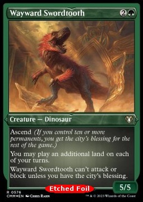Magic: The Gathering Wayward Swordtooth