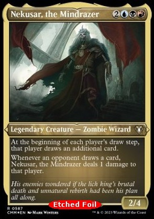Magic: The Gathering Nekusar, the Mindrazer