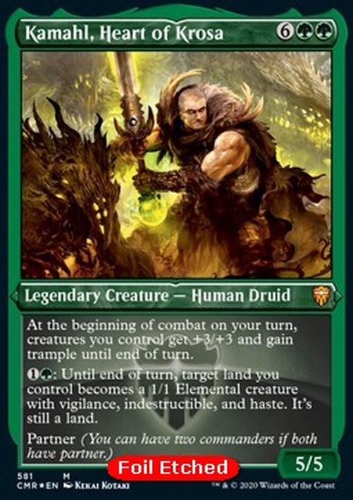 Magic: The Gathering Kamahl, Heart of Krosa