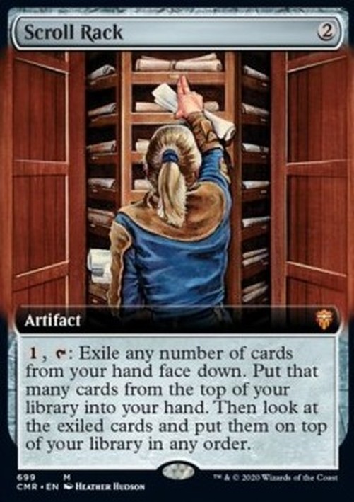 Magic: The Gathering Scroll Rack