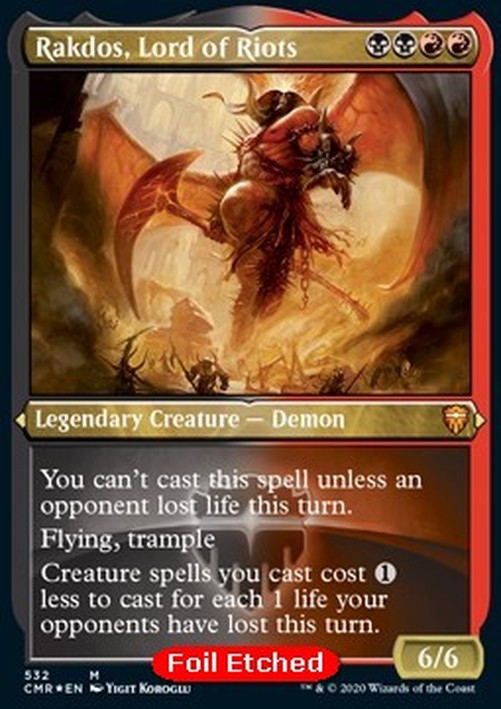 Magic: The Gathering Rakdos, Lord of Riots