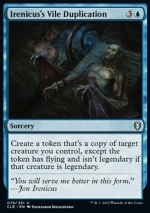 Magic: The Gathering Irenicus's Vile Duplication