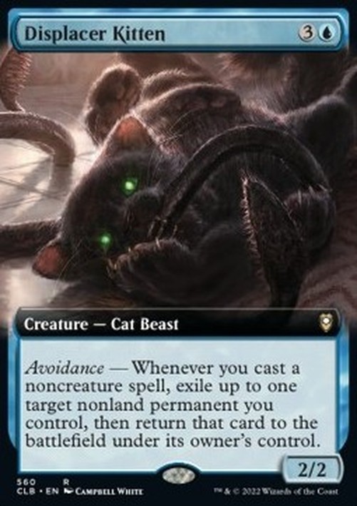 Magic: The Gathering Displacer Kitten