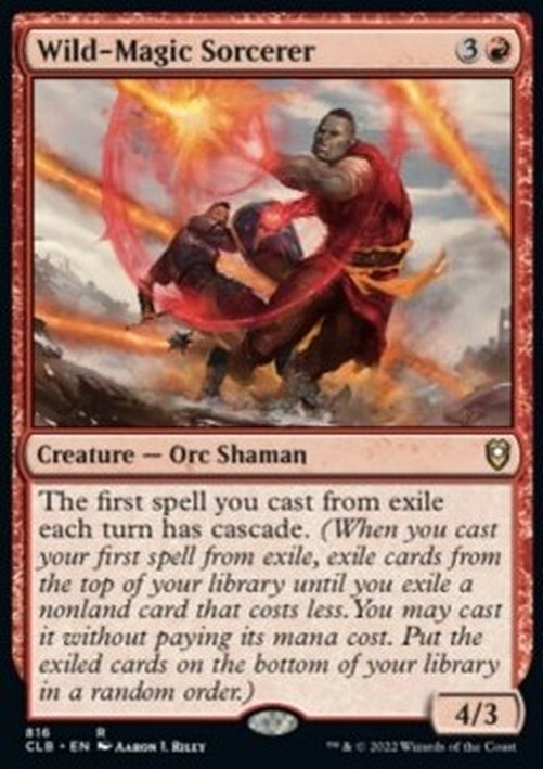 Magic: The Gathering Wild-Magic Sorcerer