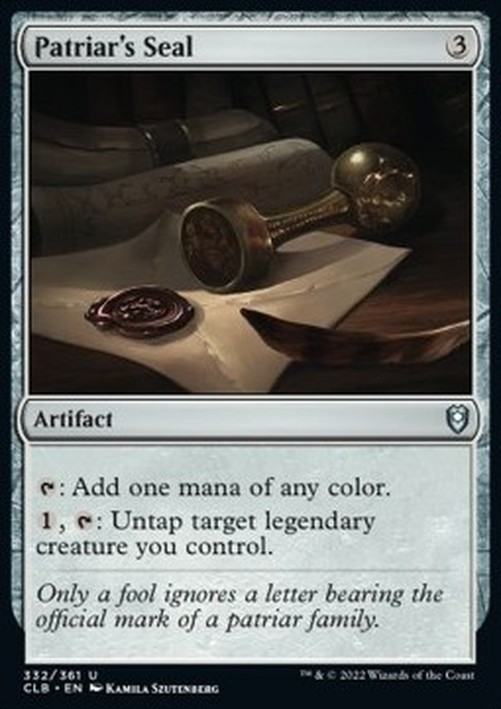 Magic: The Gathering Patriar's Seal