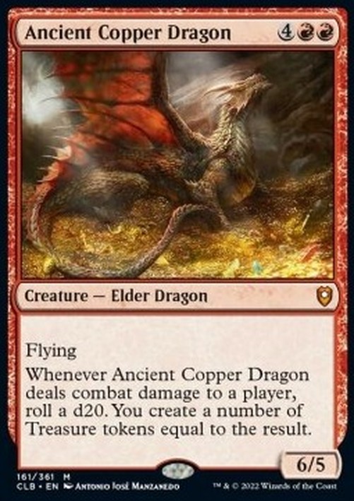 Magic: The Gathering Ancient Copper Dragon