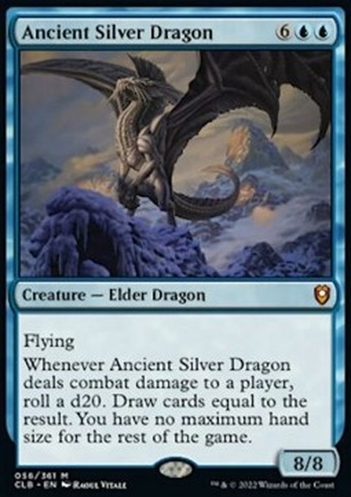 Magic: The Gathering Ancient Silver Dragon