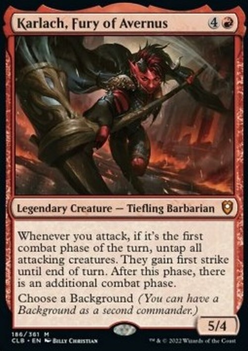 Magic: The Gathering Karlach, Fury of Avernus