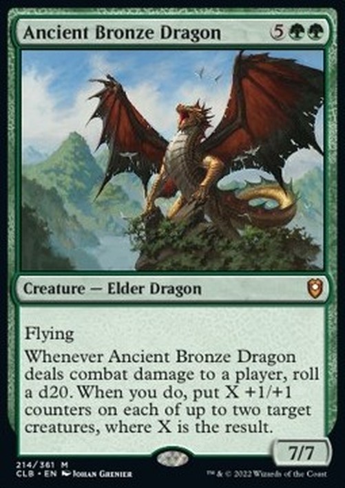 Magic: The Gathering Ancient Bronze Dragon