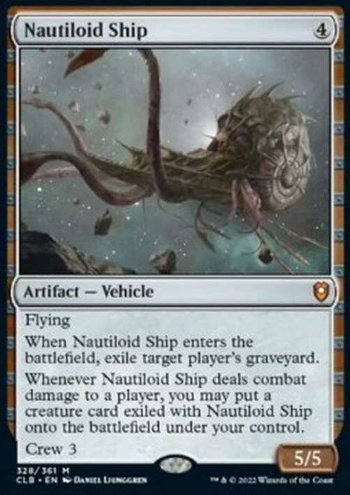 Magic: The Gathering Nautiloid Ship