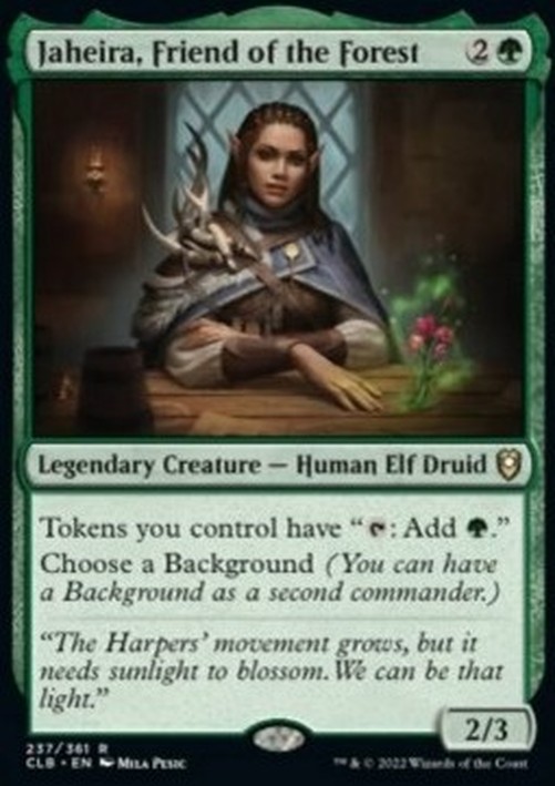 Magic: The Gathering Jaheira, Friend of the Forest