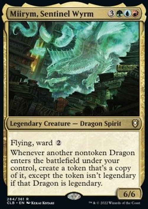 Magic: The Gathering Miirym, Sentinel Wyrm