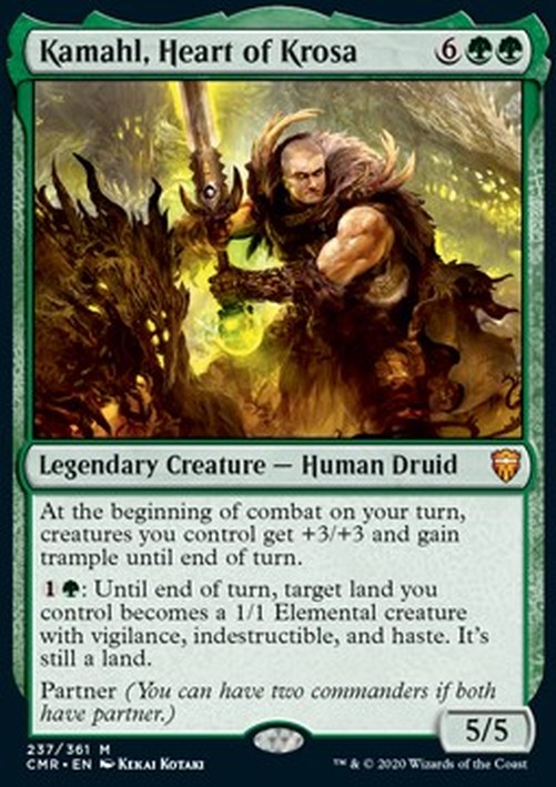 Magic: The Gathering Kamahl, Heart of Krosa