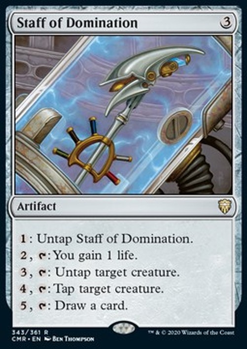 Magic: The Gathering Staff of Domination