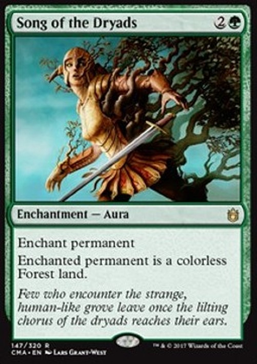 Magic: The Gathering Song of the Dryads