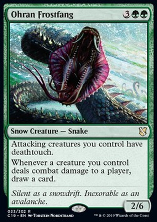 Magic: The Gathering Ohran Frostfang