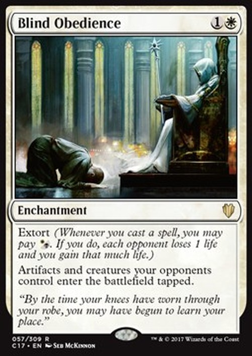 Magic: The Gathering Blind Obedience