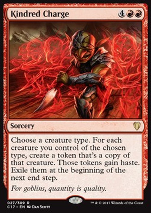 Magic: The Gathering Kindred Charge