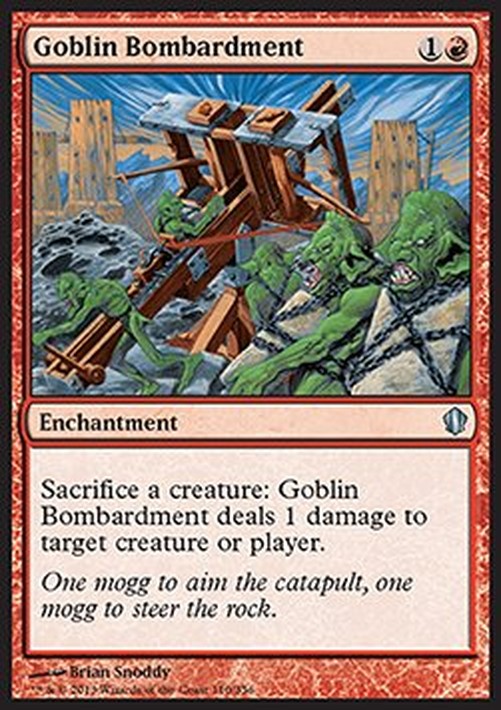 Magic: The Gathering Goblin Bombardment