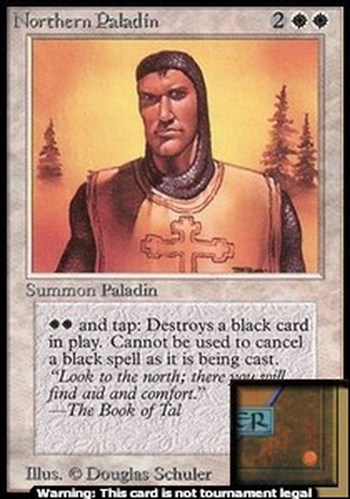 Magic: The Gathering Northern Paladin