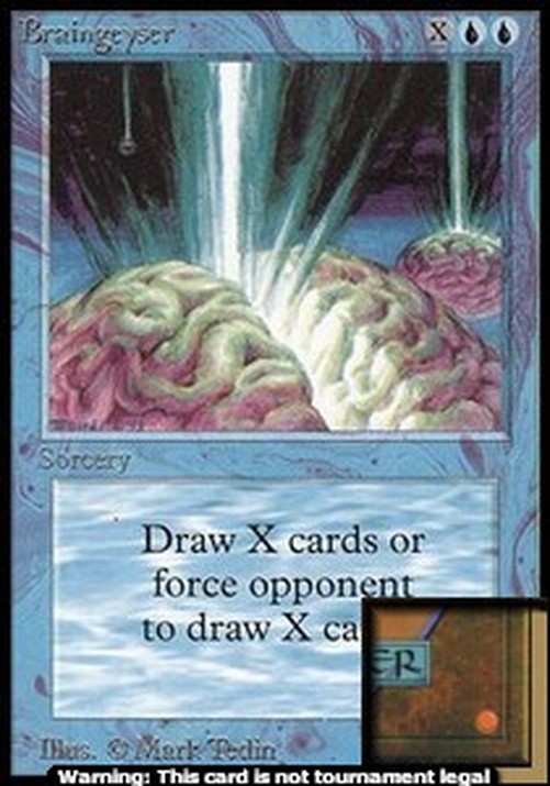 Magic: The Gathering Braingeyser