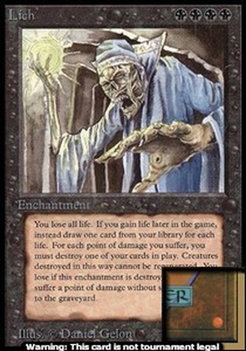 Magic: The Gathering Lich
