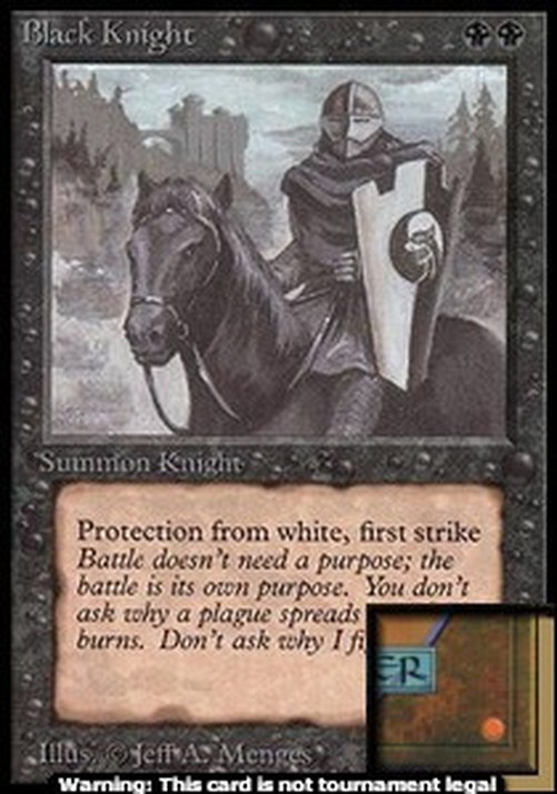 Magic: The Gathering Black Knight