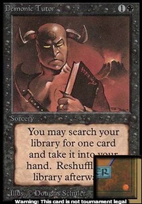 Magic: The Gathering Demonic Tutor