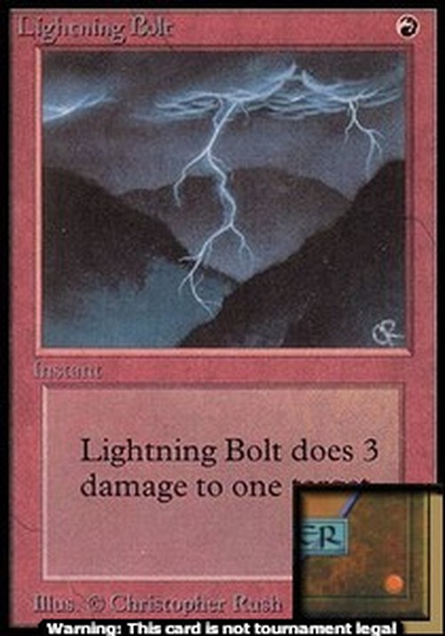 Magic: The Gathering Lightning Bolt