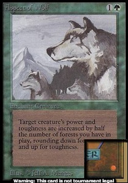 Magic: The Gathering Aspect of Wolf