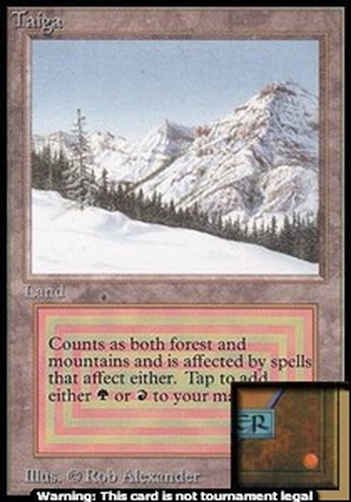Magic: The Gathering Taiga