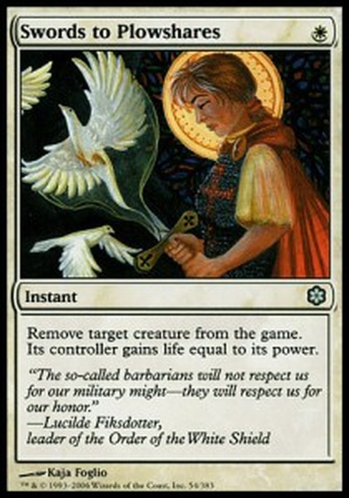Magic: The Gathering Swords to Plowshares